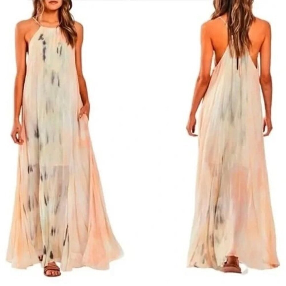 young fabulous & broke elie trapeze dress S